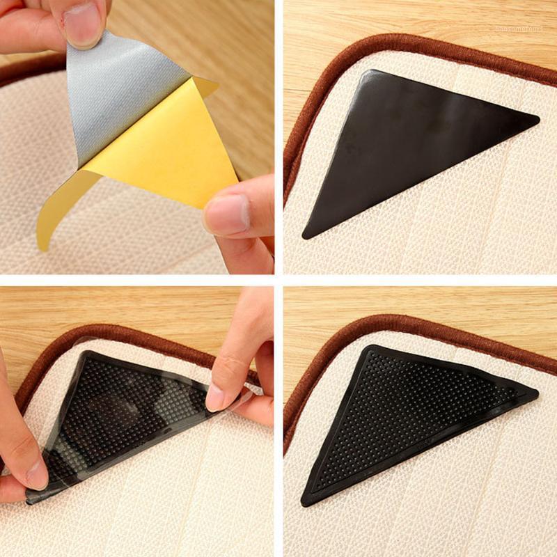 

4 X Carpet Pad Non Slip Tri Sticker Anti Slip Mat Pads Anti Professional Factory price DropShipping#T21
