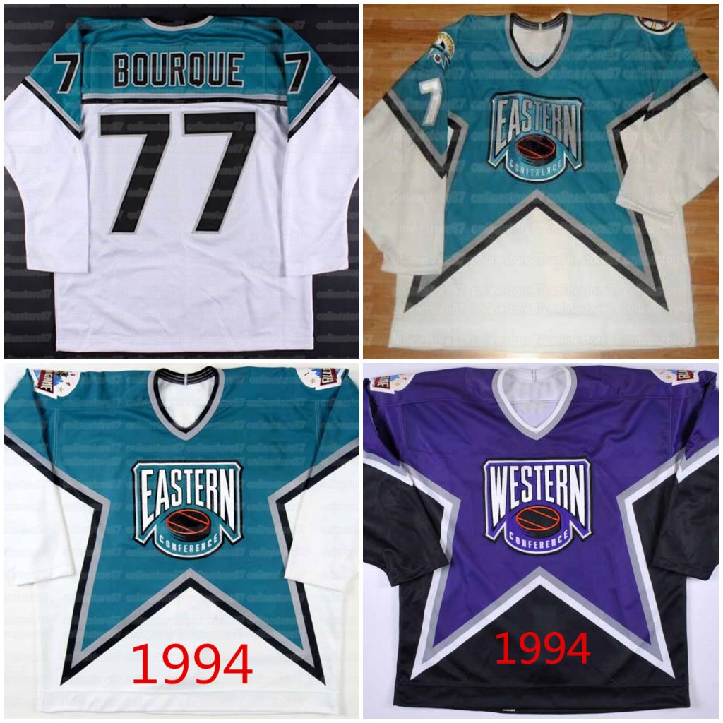 

77 RAY BOURQUE 8 Mark Recchi Jersey Vintage 1994-1997 Boston Bruins Hockey Jerseys 100% embroidery customized any name and number, Black
