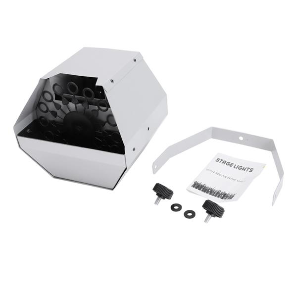 

Fresh Design 30W AC 110V Automatic Fog&Bubble Machine Mini ultra durability For Wedding/Bar/Party/ Stage Show Silver