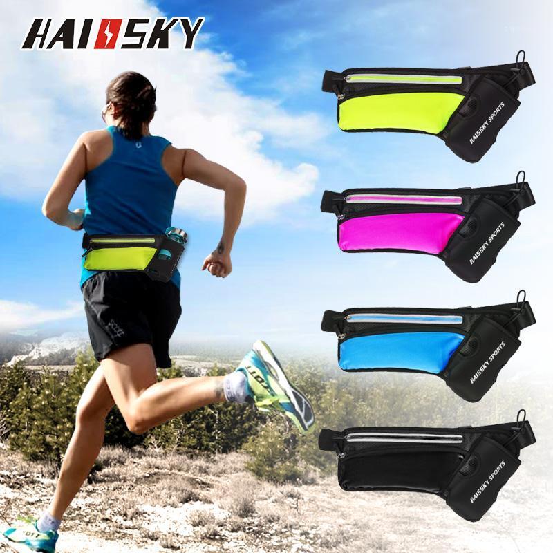 

Fashion Sports and Fitness Mobile Phone Holder Pocket Jogging Sports Camping Hiking Running Water Waist Pack Women1, Black