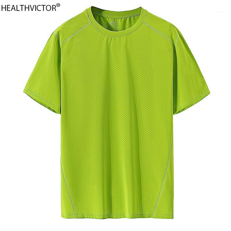 

Breathable Stretchy Quick Dry T-shirt Outdoor Sports Run Gym Work Out O-neck Sweat Short Sleeve Men Women Unisex Jersey T Shirt1, Dark blue