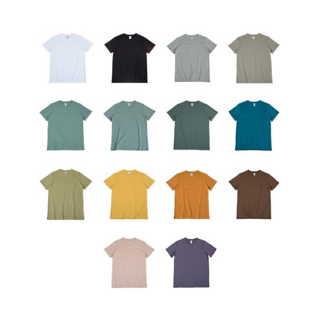 

Men Clothing Summer Mens T-shirts Fashion Letters Printed Tee Cool Short Sleeved Crew Neck Tees Man Women White Black Tops, Orange