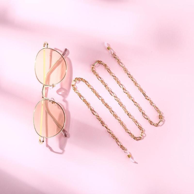 

INS Style Chain LInk Buckle Cords Reading Glasses Chain Fashion Women Sunglasses Accessories Lanyard Hold Straps