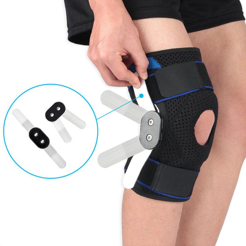 

1 PCS Sports Gym Adjustable Hinged Arthritis Knee Brace Support Patella Stabilizer Protector Wrap Cap Orthopedic Joint Kneepads, Blue