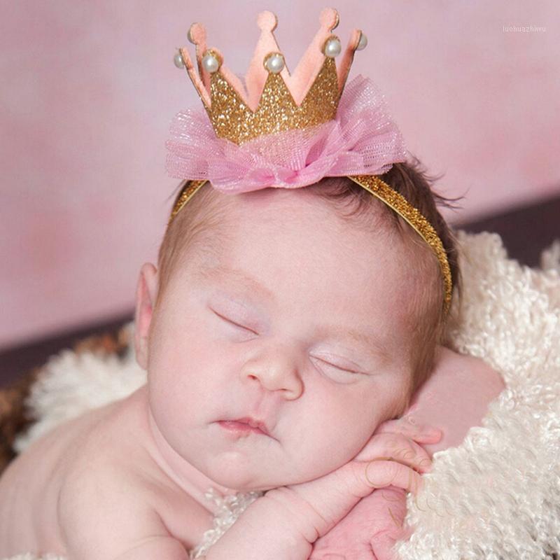 

Brand New Toddle Newborn Baby Girl Princess Crown Crystal Diamond Tiara Hair Headband Hair Dress Photo Props Baby Gifts1, Rs