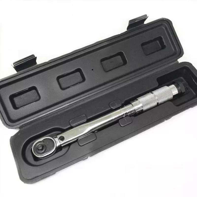 

5-25NM Two-Way Torque Wrench Bike 1/4 Square Drive Precise Ratchet Wrench Repair Spanner Key Hand Tools Ratchet Repair Tool Set