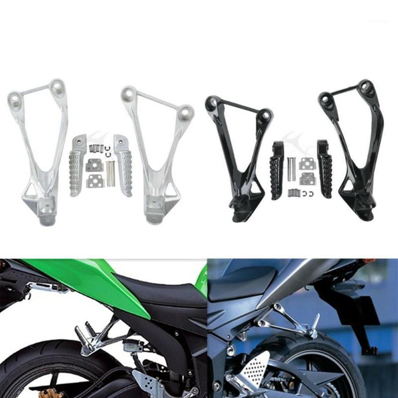 

Motorcycle Passenger Rear Foot Pegs Rest Bracket For Ninja ZX636 2005-2006 ZX6R 2005-2008 05 06 07 081