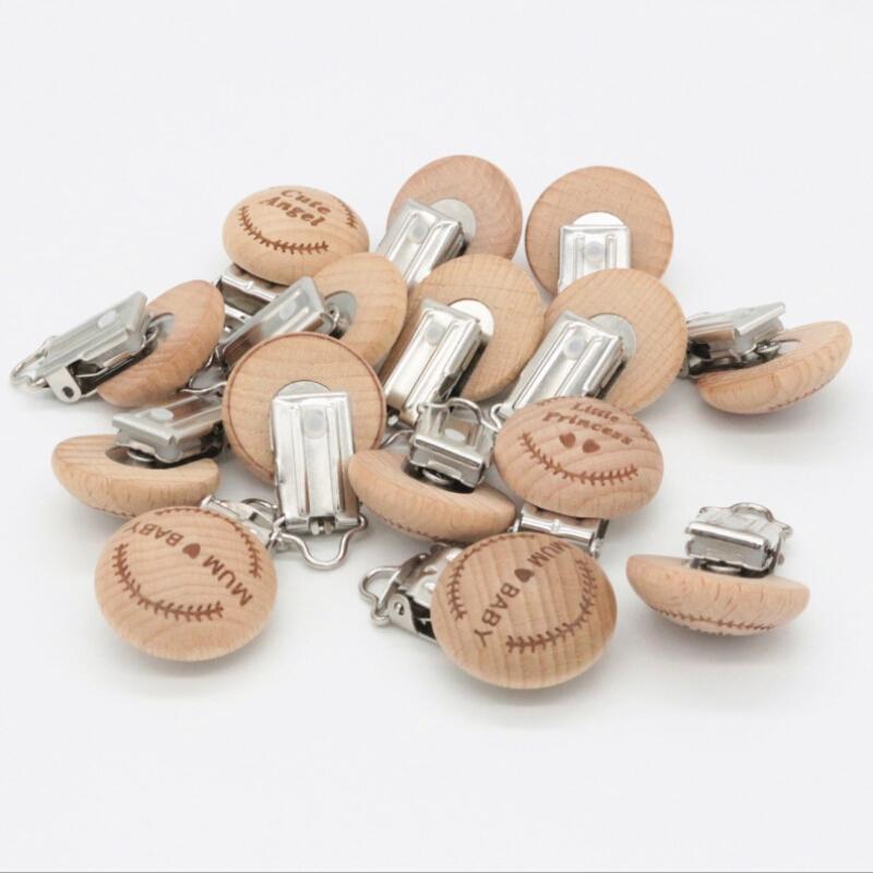

Nipple Chain Accessories BPA Free Cute Modelling Beech Pacifier Clip Baby Pacifier Clips Holders DIY Chain Accessories1