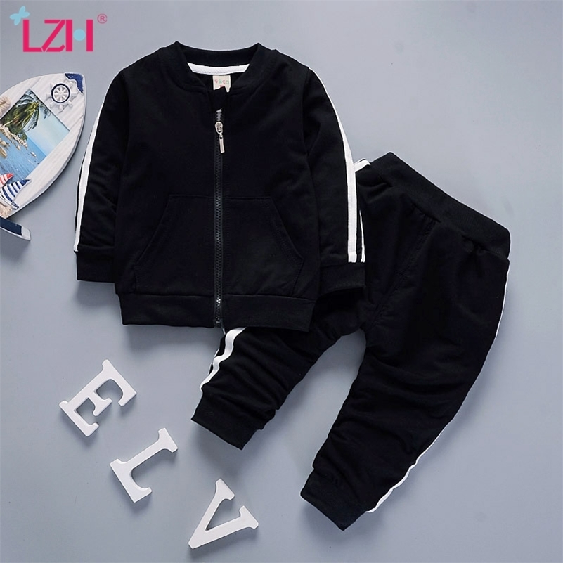 

LZH Infant Clothing 2020 New Autumn Winter Casual Baby Girl Suit For Baby Boys Clothes Jacket Pant Outfits Set Kids Clothes LJ201221, Green
