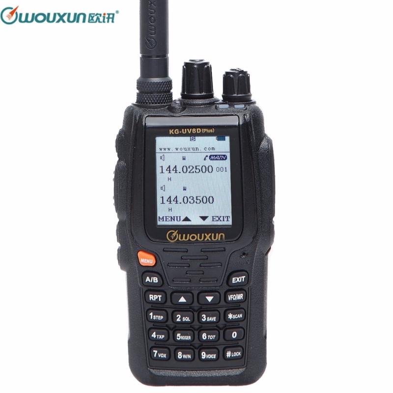 

Wouxun KG-UV8D Plus Duplex Cross Band Dual Band VHF UHF Multifunctional 999 Channels DTMF Walkie Talkie Ham Radio