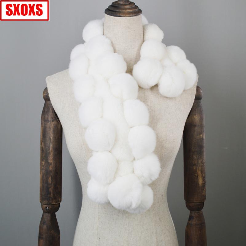 

Scarves Flawers Retail Real Rex Fur Scarf 100% Worm And Soft