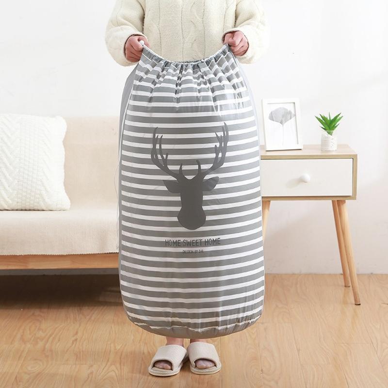 

Home Large Organizer Storage Bag Clothes Packaging Toy Packing Bag Quilt Closet Clothing Luggage For Pillow Blanket WY10186