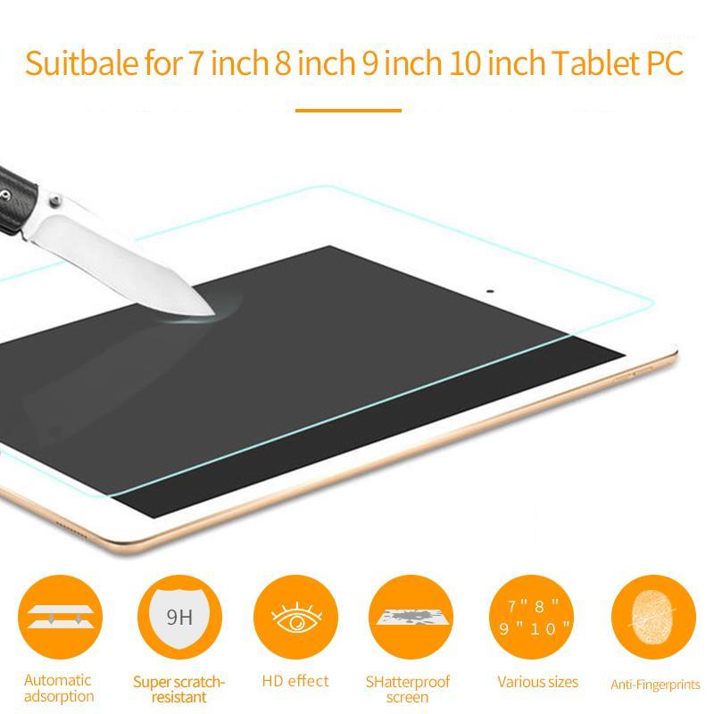 

7/8/9/10 Inch Tempered Glass For Tablet PC 9H Anti-Scratch Tablet Screen Protector Protective Film Guard Anti-Blu-Ray For iPad1