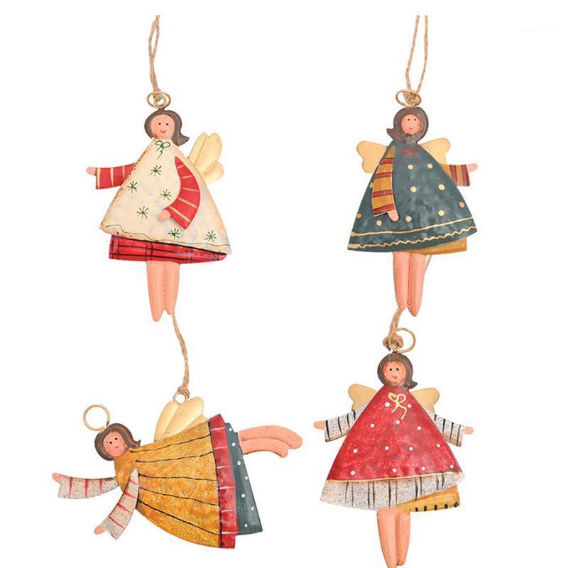 

Christmas Angel Doll Alloy Pendants Navidad Christmas Tree Hanging Ornaments New Year Decorations For Home Xmas Gifts1