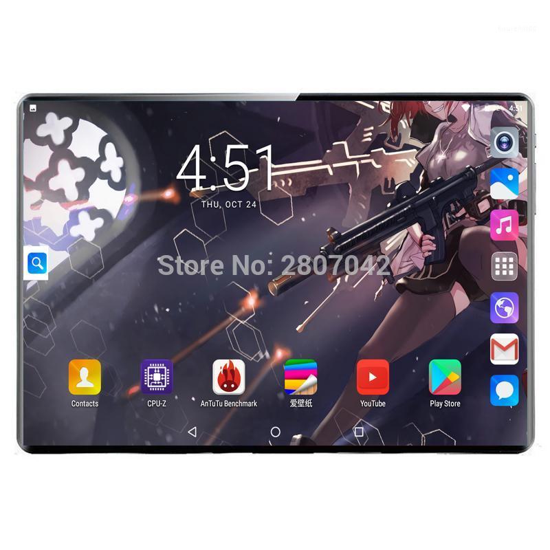 

Fast shipping 10 inch Tablet PC 10 Core 8GB RAM 128GB ROM Dual SIM 4G Lte Cell Phone Tablets Rugged 2.5D 1920*1200 FHD screen1, White