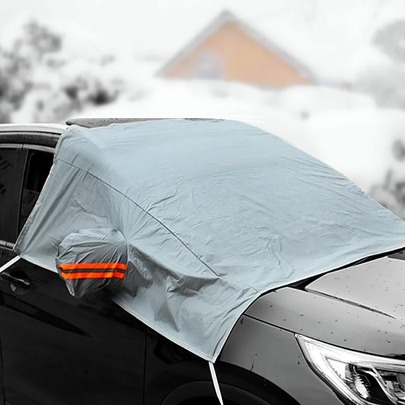 

1Pcs Unversal Winter Car Covers Waterproof Dustproof Snow Ice Rain Anti-frost Protection Guard Waterproof Auto Car accessries1
