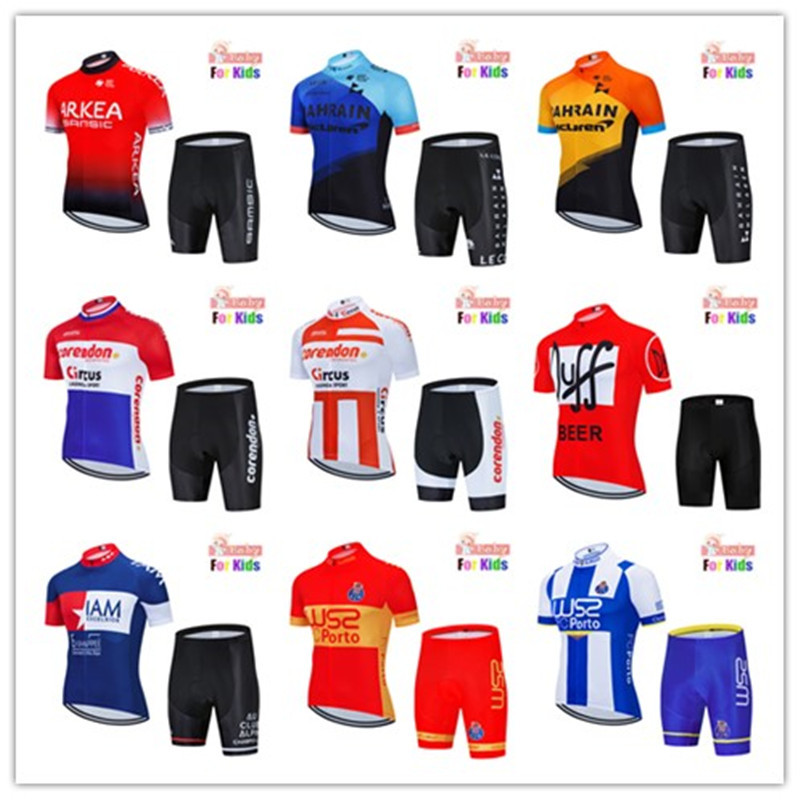 

Cycling Jersey Children 2020 Pro Team Boys Mtb Motocross Triathlon Cycling Jersey Suits Kids Bicycle Clothing Bike Cycling Kit C0123