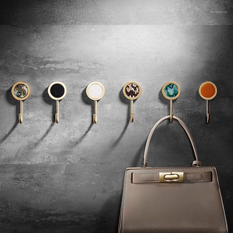 

1PC Solid Brass Hook Decorative Coat Key Storage Hooks Door Hanger Wall Hanging Cap Hanger1