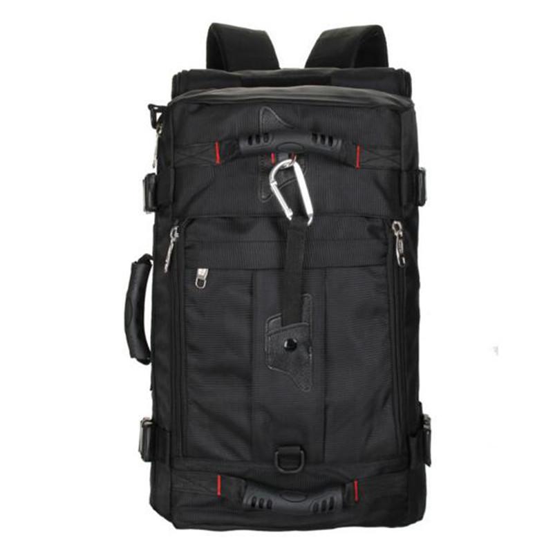

Men's bags new nylon black backpack bags travel large capacity laptop bag fashion leisure wearproof backpack high grade