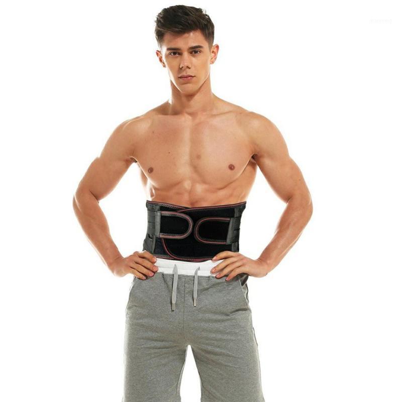 

Sports Fitness Pressurized Weightlifting Squat Support Belt Waist Fixed Spring Support Belt Sedentary Office1, Black