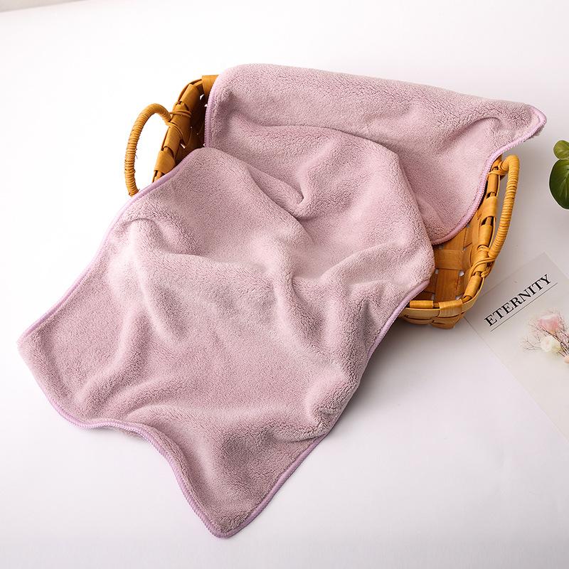 

Coral fleece quick-drying towel custom adult gift towel microfiber