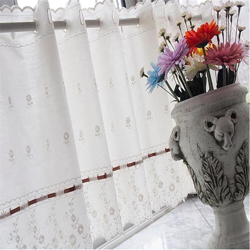 

Free Shipping SAMLL FLAW B GRADE Curtain Coffee Curtain Kitchen Short Semi-shade Small Home window decoration1, Model 3