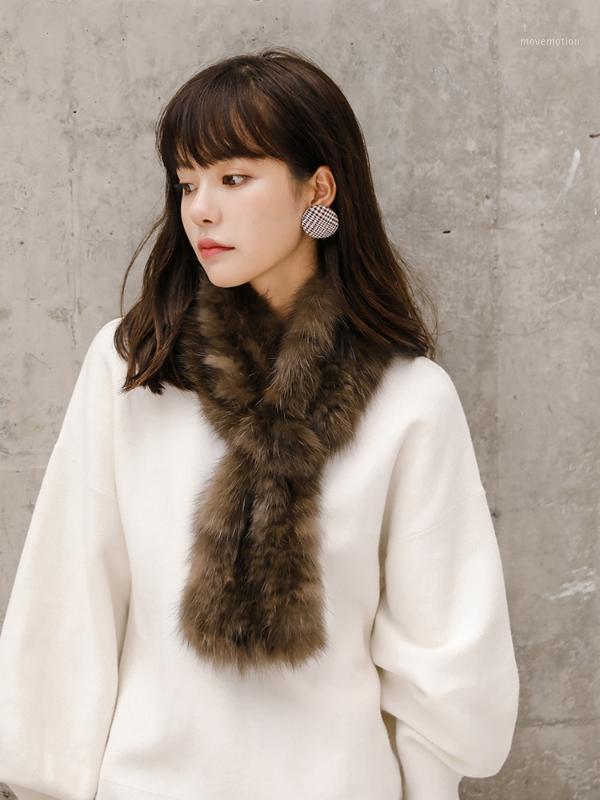 

Sable Scarf female scarf female fur collar winter new style warm fashion1