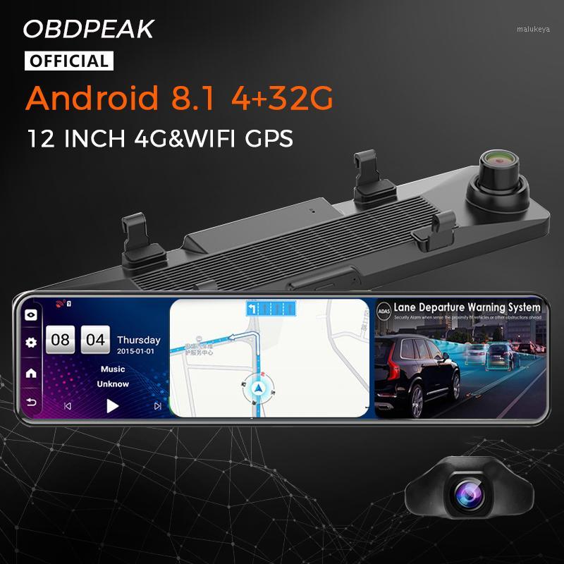 

Android 8.1 4G+32G 4G 12 Inch Car Rearview Mirror Stream Media GPS Navi Dash Cam Dual 1080P Camera Car Dvr ADAS Super Night1