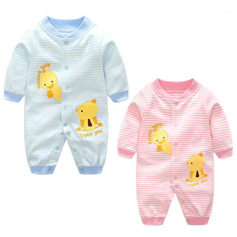 

2020 Spring Long Sleeve Baby Rompers Boy girls Baby Clothes Sets Newborn pajamas Overalls Infant Roupas De Jumpsuits1, Klwrfl1003-