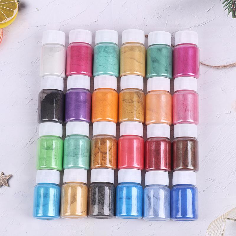 

Handmade Pearlescent Mica Stive Epoxy Resin Pearl Dye Crystal Mold Soap Making