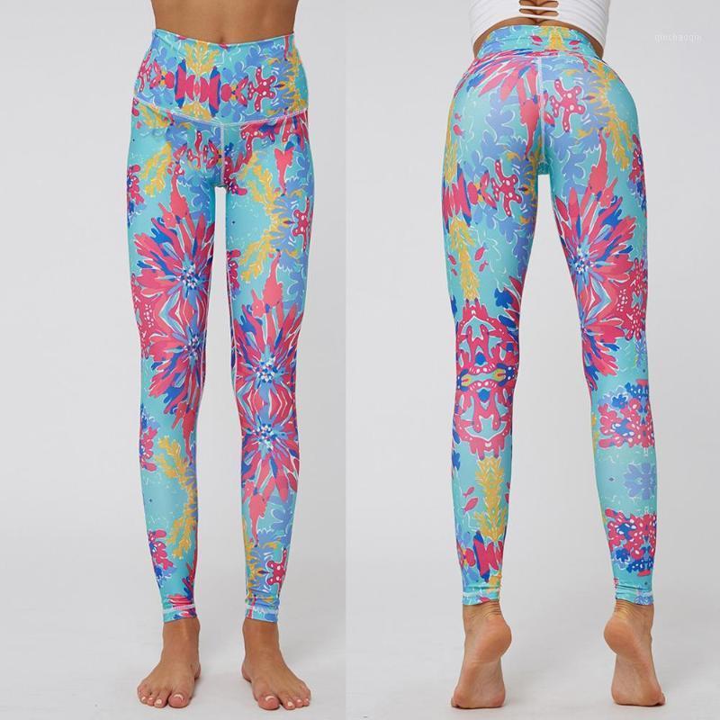 

17 color Seamless Sexy Leggings sport women fitness high waist leggings for fitness Print Yoga Pants Elastic Sports Gym1, Blue