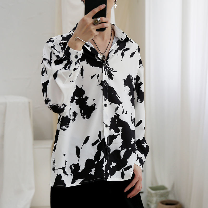 

Men's Shirts 2021 Spring and Winter New Size Neutral Thin Shirt Male Clothes AHSJ, Boarding brucea