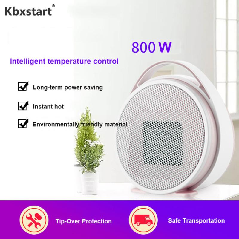 

220V Electric Heater Mini Cartoon Small Heater Winter Desktop Office Tip-Over Protection Energy Saving Warmer 800W