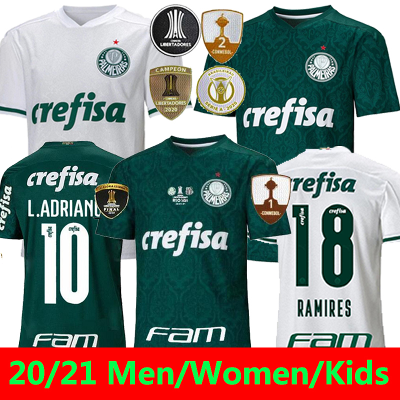 

20/21 Palmeiras soccer jerseys Men kids kit G.VERON DUDU L.ADRIANO football jersey FELIPE MELO RAMIRES camisa Palmeira Libertadores finals, Training c480#