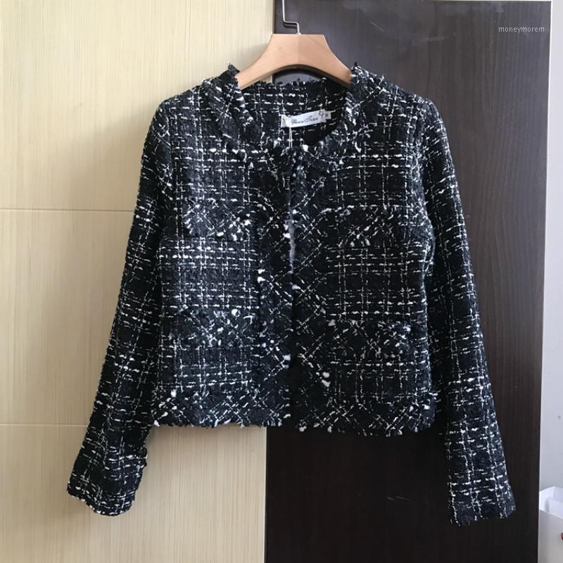 

Coat Female Jacket Elegant Spring Jacket Women Clothes 2020 Korean Vintage Coats and Jackets Women Tops Chaqueta Mujer ZT20511, Black