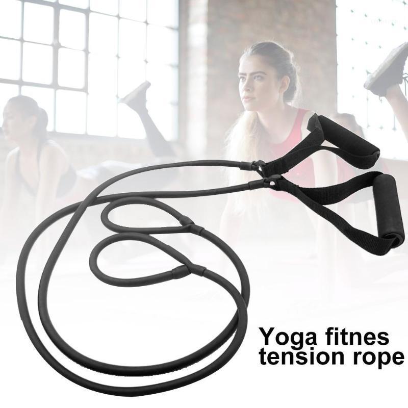 

1 Pair Women Yoga Resistance Bands Latex Pedal Exerciser Sit-up Pull Rope Expander Elastic Bands Yoga equipment Pilates Workout1