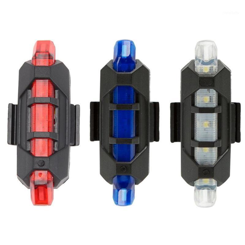 

USB Rechargeable LED Bicycle Taillight Waterproof Bike Rear Warning Lamp Bike Light Safety Night Cycling Equipment1