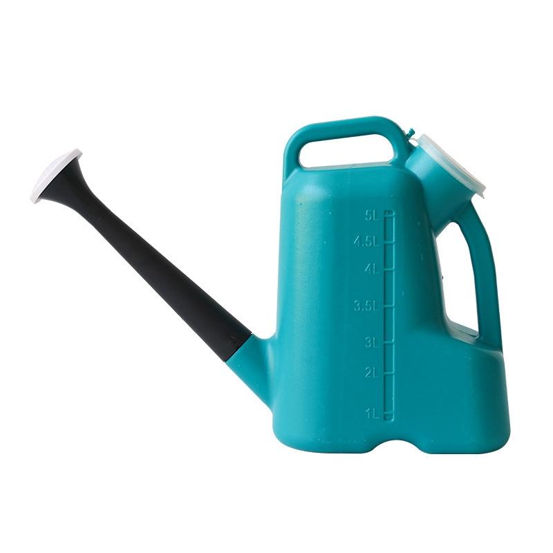 

5L Garden Watering Can Green Wash Watering , 3-In-1 Can with Sprinkler Head for Outdoor Plant, Blue