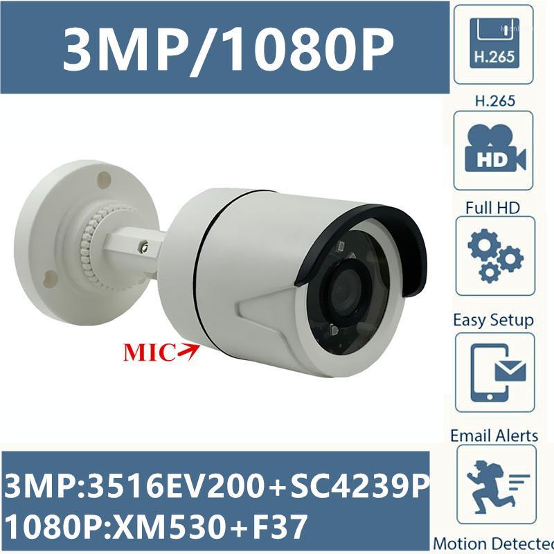 

Integrate MIC 3MP 2MP IP Camera Audio 3516E+SC4239P 2304*1296 XM530+F37 1080P Onvif CMS XMEYE Motion Detection RTSP IRC1