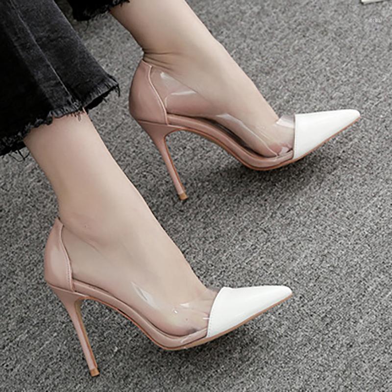 

Women Pumps Women Shoes High Heels Transparent Shoes Wedding Ladies Heels Stiletto Classic Pumps Female Heel1, Pink