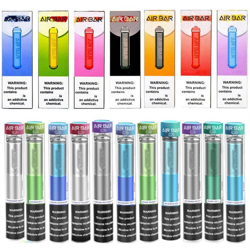 

Air Bar Disposable Device Vape Pen 500Puffs Pods Cartridge 380mAh Battery Air bar lux 1000Puffs e Cigarettes Portable System Vaporizers Kit
