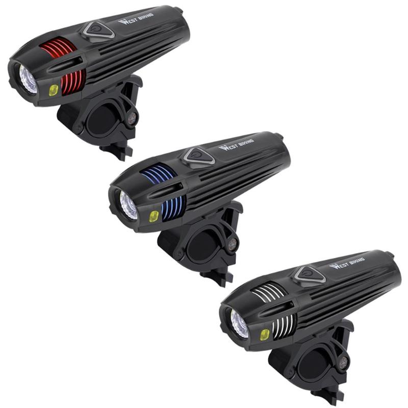 

Hot Sale Bicycle Lights Classic Delicate Texture Bicycle Headlight Rainproof MTB USB Rechargeable Torch