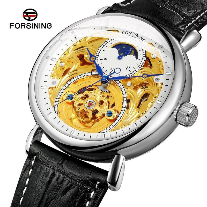 

FORSINING Man Watch Army Sport Automatic Mechanical Male Clock Top Skeleton Waterproof Men Wristwatch 0401, Fs04002 without box