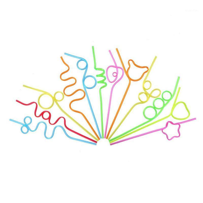 

Children's curly party straws, crazy party straw curling novel straws, for bag fillings, 36 pieces1