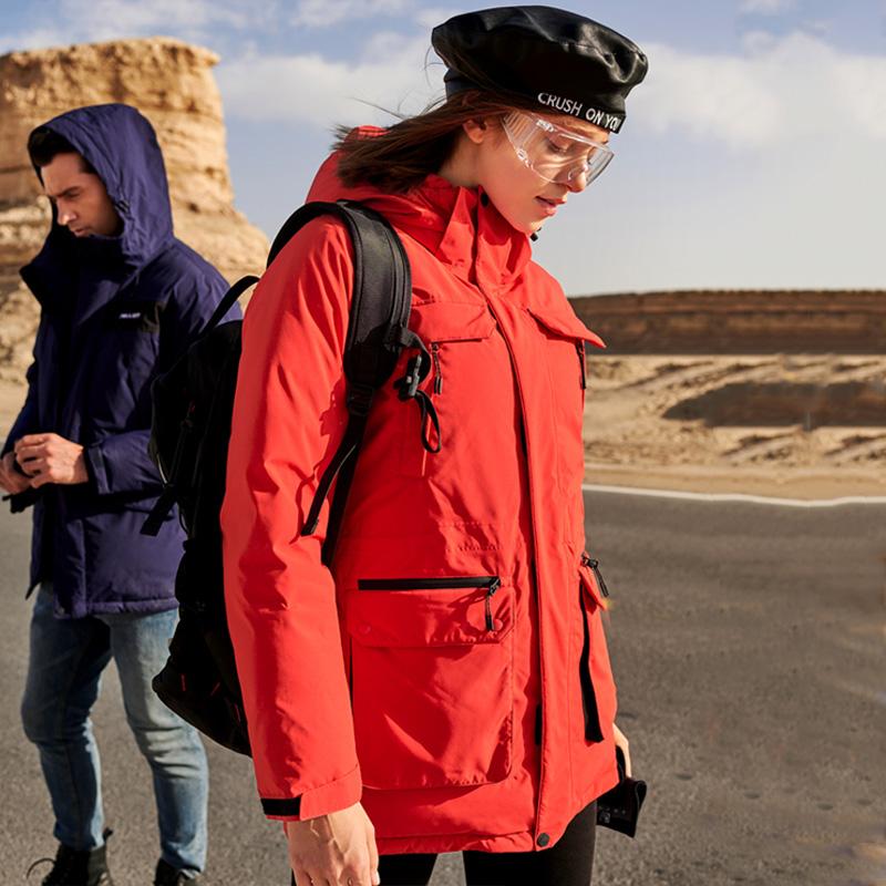 

pelliot camping tourism female jacket winter jackets softshell windbreakers waterproof warm Blazer men heated autumn hiking coat, Black women