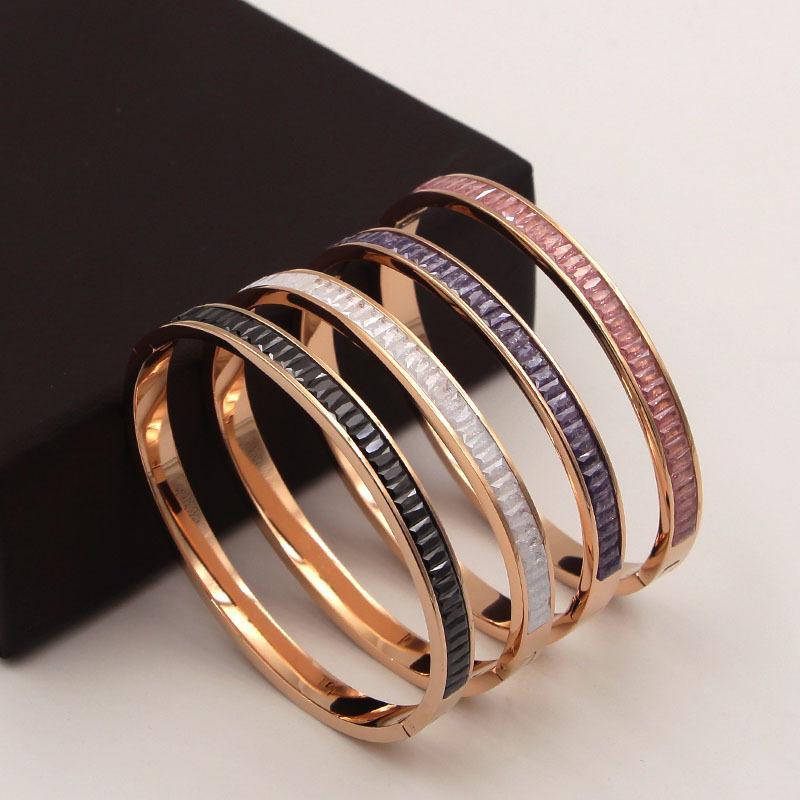 

Xixiguli 2020 New Simple Female Personality Hollow Lotus Gold Bracelets Christmas Bangle Gift for Women1