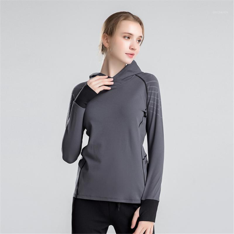 

Men's Hoodie Running Jackets Couple Hooded Hiking Coat Fitness Sportswear Night Reflective Outdoor Jogging Lady Gym Sports Coats1, Gray(men)