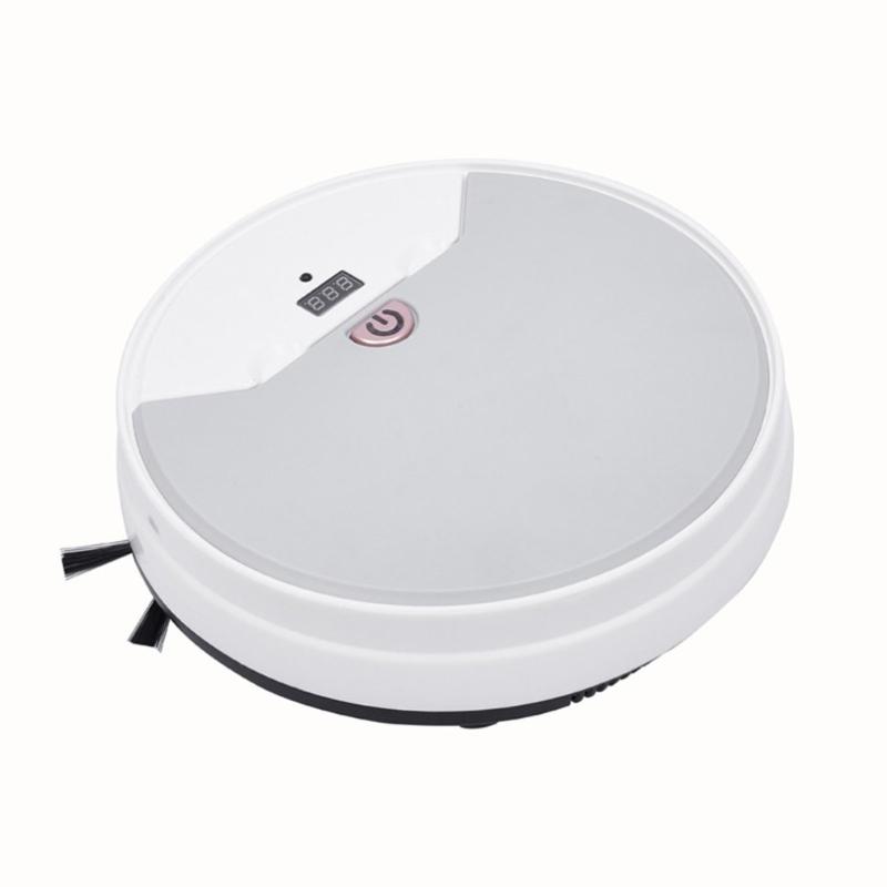 

Light Robot Vacuum Cleaner with Strong Suction and Remote Control Super Quiet Design Ultra-slim Body Touch Switch
