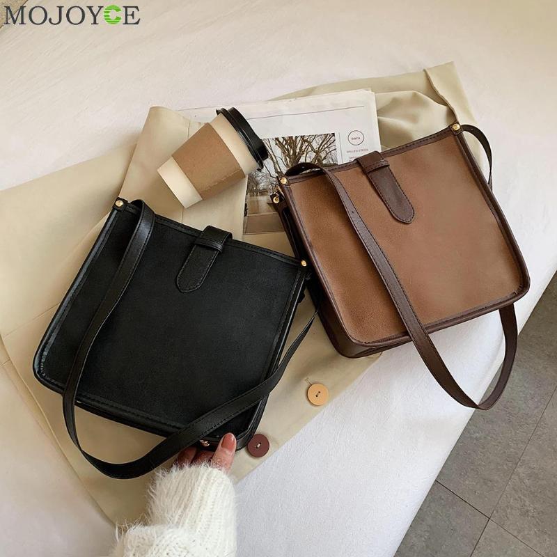 

Retro Top-handle Shoulder Messenger Bag Fashion Simple Leather Crossbody Bags Women Handbags Totes Bags Clutch Bag, Coffee