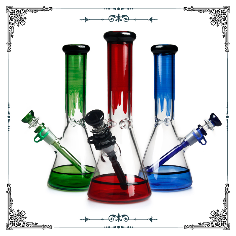 

Bong New Design Bongs 10 inch Glass Water Pipes Bongs colorful Water Bongs Beaker Bong Water Pipes Oil Rigs & bowl